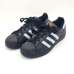 Adidas Superstar black kids size 4.5